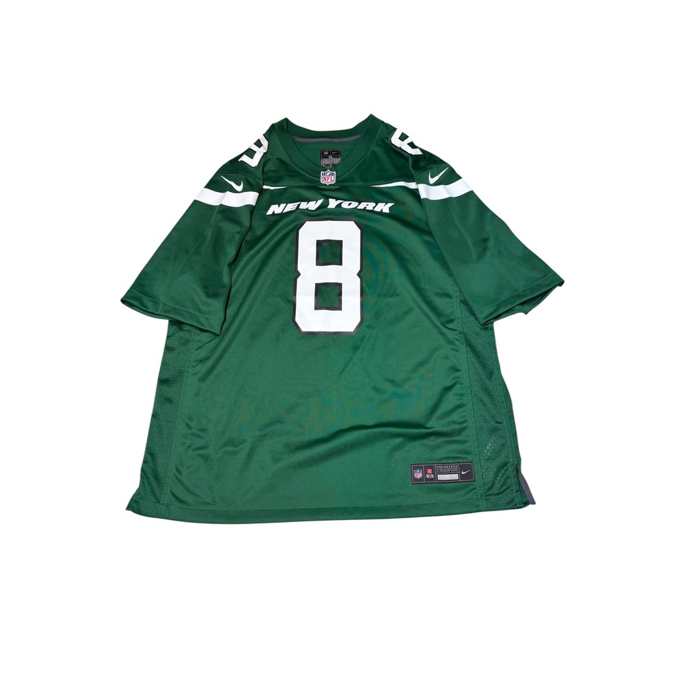 Nike New York Jets Aaron Rodgers 8 NFL Jersey Green Mens XL 67NM-NJGH